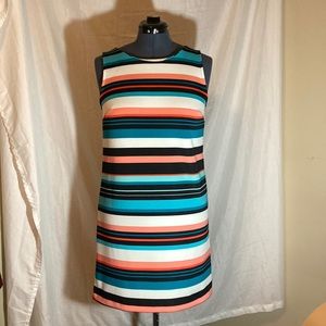 NWT Worthington Stripe Cute Spring Dress. M